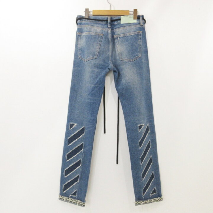 楽天市場】【中古】OFF-WHITE | オフホワイト デニムパンツ 