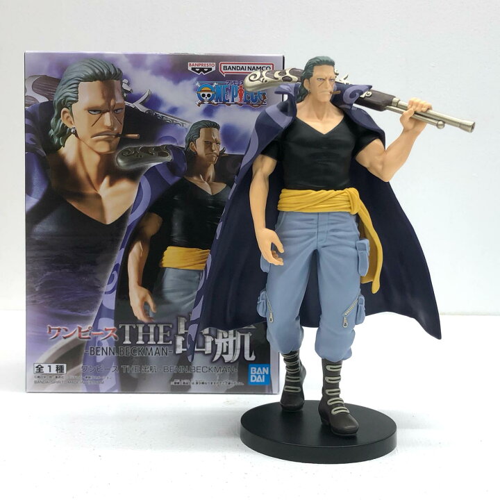 楽天市場】【中古】 ワンピース THE出航 フィギュア ベン・ベックマン 