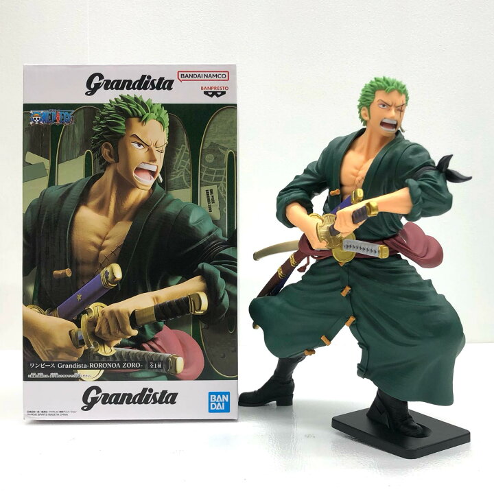 楽天市場】【中古】ワンピース フィギュア ロロノア・ゾロ Grandista 