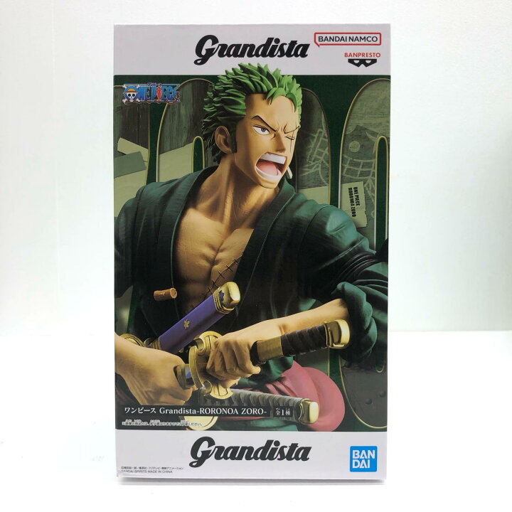 楽天市場】【中古】ワンピース フィギュア ロロノア・ゾロ Grandista 