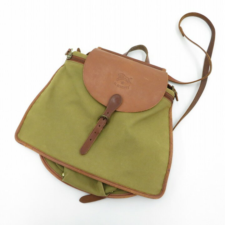 楽天市場】【中古】IL BISONTE | イルビゾンテ リュック・デイパック 