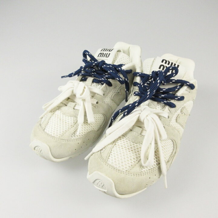 楽天市場】【中古】Miu Miu | ミュウ ミュウ ×NEW BALANCE スエード 