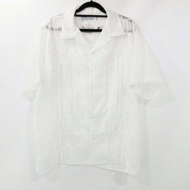 楽天市場】【中古】DAIRIKU | ダイリク LOVE OPEN COLLAR SHIRT 半袖 