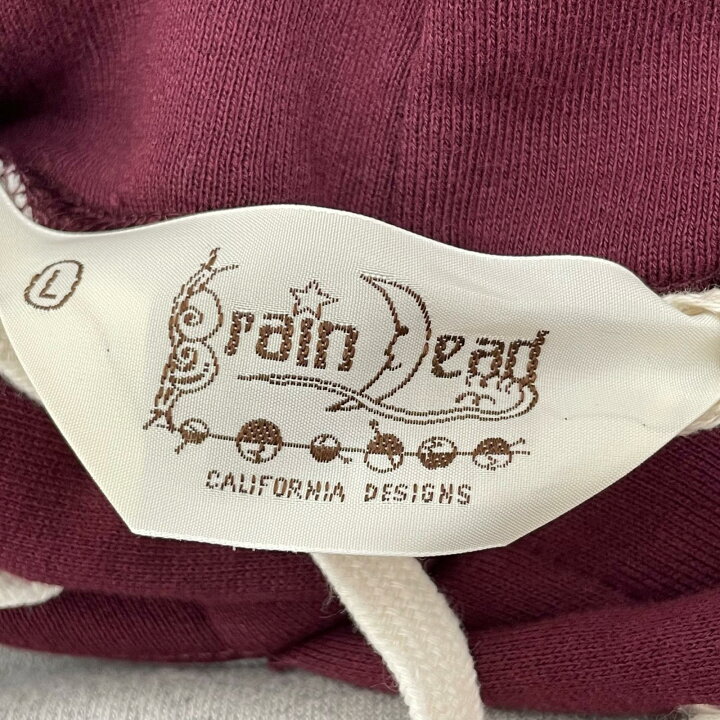 楽天市場】【中古】BRAIN DEAD | ブレインデッド FLEECE LOGO HEAD 