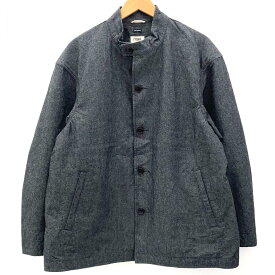 【中古】nanamica | ナナミカ 24AW Cotton Wool Mariner Jacket スタンドカラージャケット S24FA004 グレー サイズ：L【尾張小牧店】