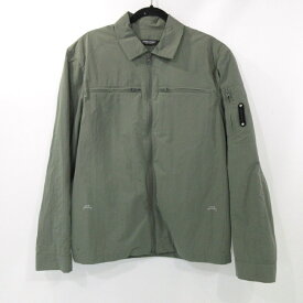 【中古】A-COLD-WALL | アコールドウォール GAUSSIAN OVERSHIRT ナイロンジャケット ACWMSH068 オリーブ サイズ：L【姫路東店】