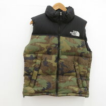 THE NORTH FACE カモフラージュ ダウンベスト