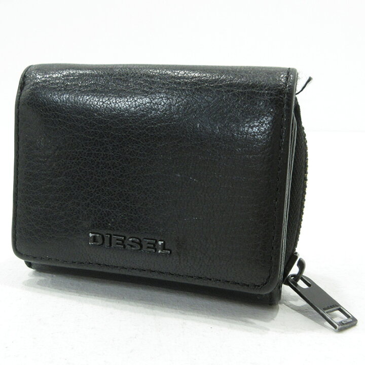 楽天市場】【中古】DIESEL | ディーゼル 三つ折り財布 ラウンド 