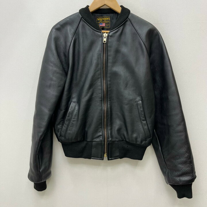 楽天市場】【中古】VANSON | バンソン レザー ブラック【加古川店 
