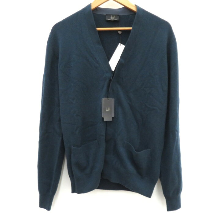 楽天市場】【中古】Dunhill | ダンヒル カーディガン SKH340 ネイビー 