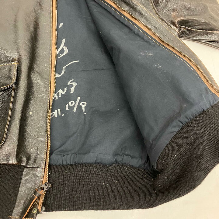 楽天市場】【中古】 SAMURAI CLOTHING A-2 レザー 30-1415 ブラック  