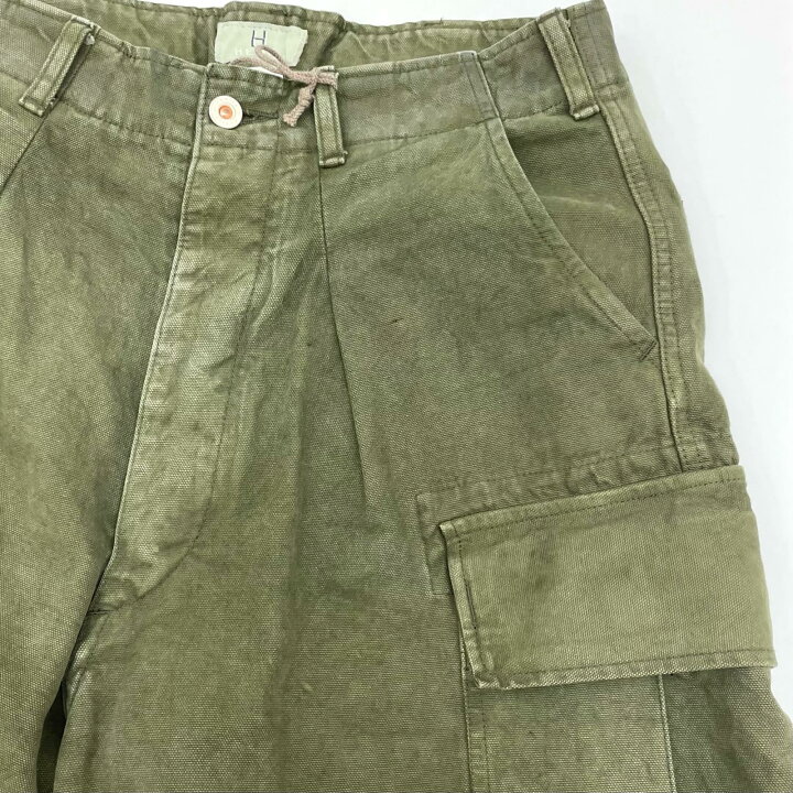 楽天市場】【中古】HERILL | ヘリル 23AW Duck Jungle fatiguepants 