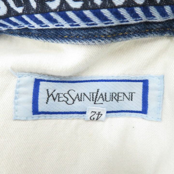 楽天市場】【中古】YVES SAINT LAURENT | イヴ・サンローラン デニム 