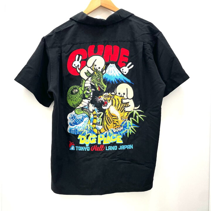 楽天市場】【中古】CUNE | キューン THLJドッグプレイスの開襟シャツ 