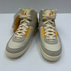 【中古】NIKE | ナイキ UNION × Nike Air Jordan 2 スニーカー DN3802-200 アイボリー【加古川店】