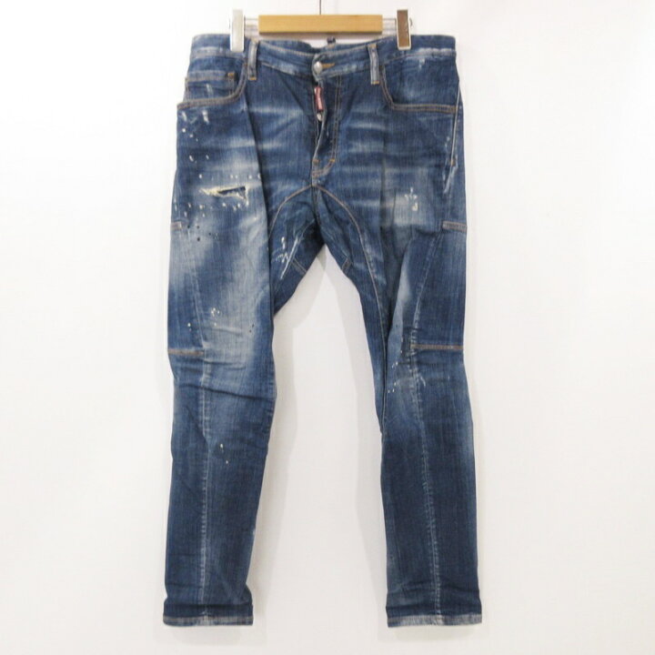 楽天市場】【中古】DSQUARED2 | ディースクエアード TIDY BIKER JEAN 
