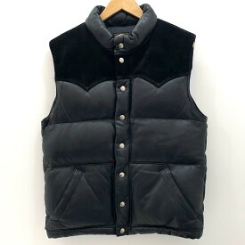【中古】The REAL McCOY'S | ザリアルマッコイズ レザーベスト ブラック サイズ：38【尾張小牧店】