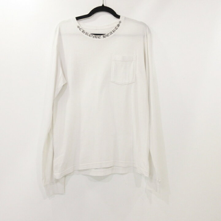 楽天市場】【中古】CHROME HEARTS | クロムハーツ Neck Logo L/S Tee 