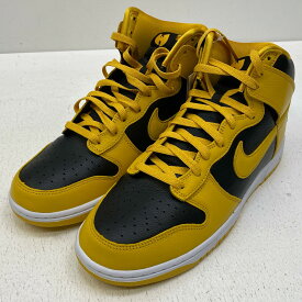 【中古】NIKE | ナイキ Dunk High Retro PRM×Wu-Tang Clan スニーカー HJ4320-001 イエロー【加古川店】