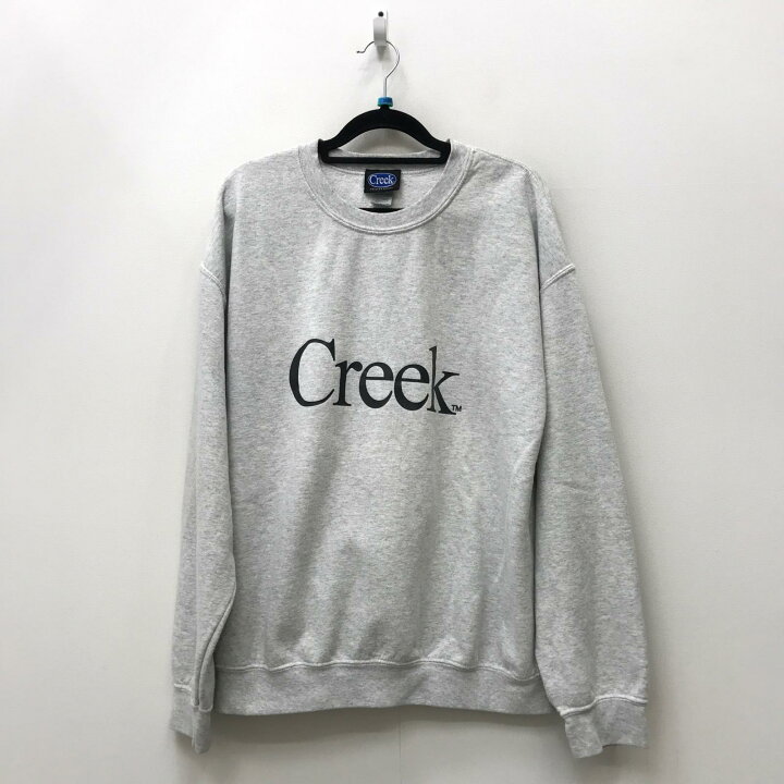 楽天市場】【中古】CREEK | クリーク flont logo crew neck pull over 