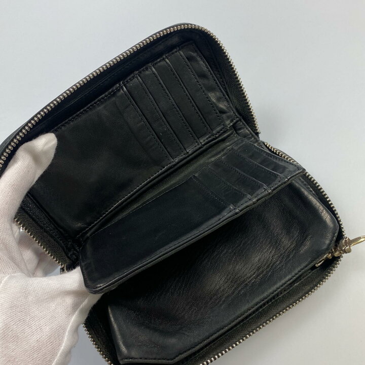 楽天市場】【中古】CHROME HEARTS | クロムハーツ REC ZIP MINI 長財布  