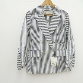 【中古】 TICCA ティッカ ストライプ ジャケット - マルチ サイズ：2【瀬戸大橋店】