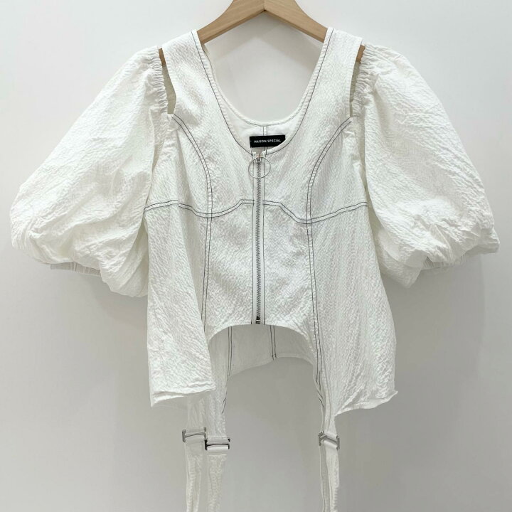 楽天市場】【中古】MAISON SPECIAL | メゾンスペシャル パフスリーブ 