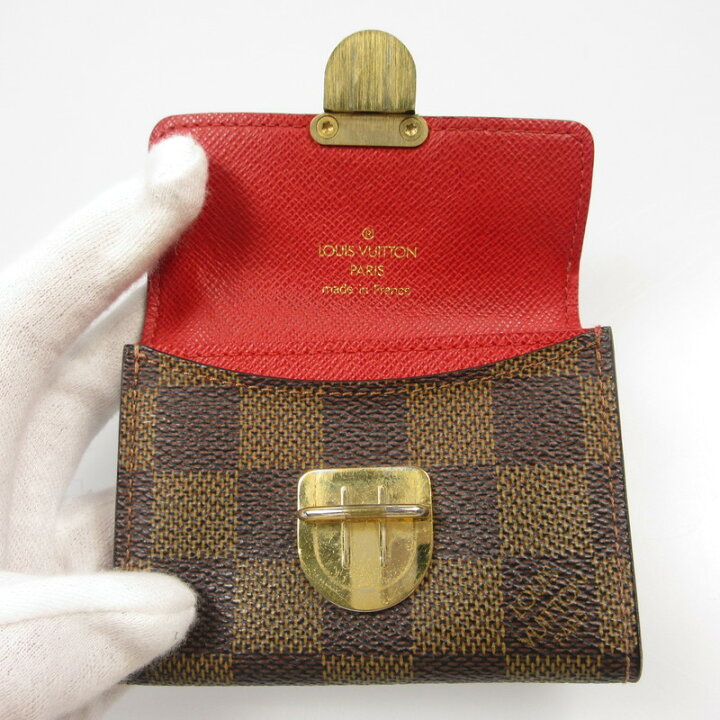 楽天市場】【中古】LOUIS VUITTON | ルイ・ヴィトン ダミエ ポルトモネ 