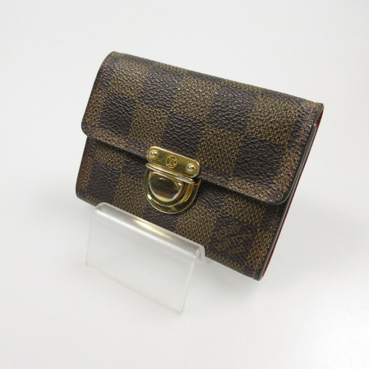 楽天市場】【中古】LOUIS VUITTON | ルイ・ヴィトン ダミエ ポルトモネ 
