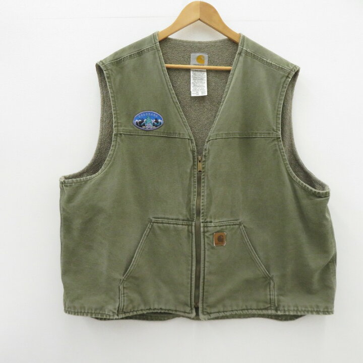 楽天市場】【中古】Carhartt | カーハート 裏ボア ベスト V26 LOV 