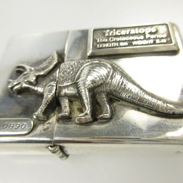 楽天市場】【中古】ZIPPO | ジッポ 恐竜トリケラトプス ライター 