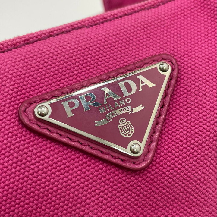 楽天市場】【中古】PRADA | プラダ パンチング カナパ ミニ 2wayバッグ 