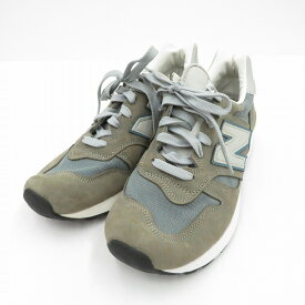 【中古】NEW BALANCE | ニューバランス 1300 'Japan Edition' スニーカー M1300JP グレー 26.5cm【瀬戸大橋店】