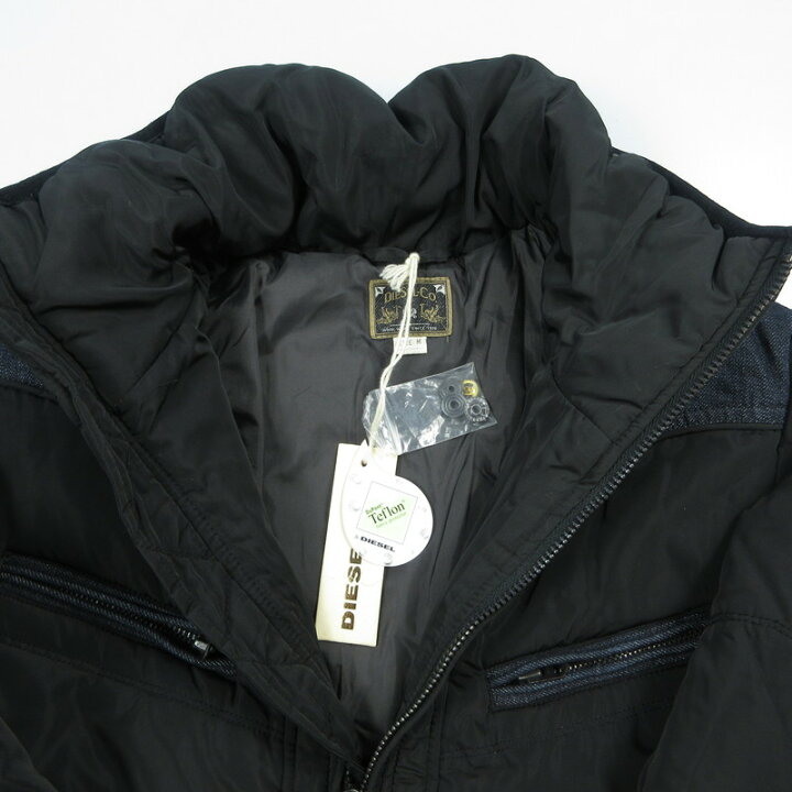 楽天市場】【中古】DIESEL | ディーゼル デニム切替 中綿ジャケット 