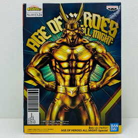 【中古】 僕のヒーローアカデミア フィギュア オールマイトA AGE OF HEROES Special ゴールドカラー 2615782【フィギュア】【飾磨店】