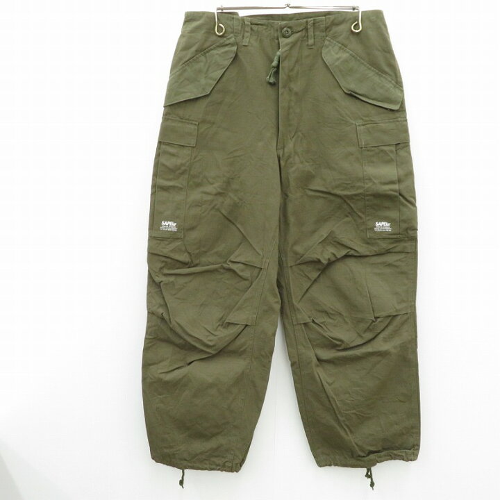 楽天市場】【中古】SAPEur | サプール カーゴパンツ グリーン サイズ 