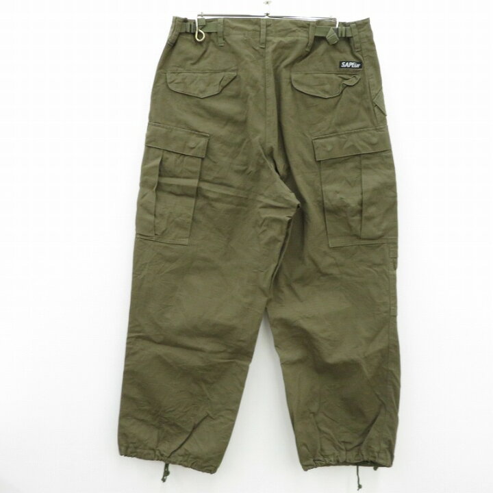 楽天市場】【中古】SAPEur | サプール カーゴパンツ グリーン サイズ