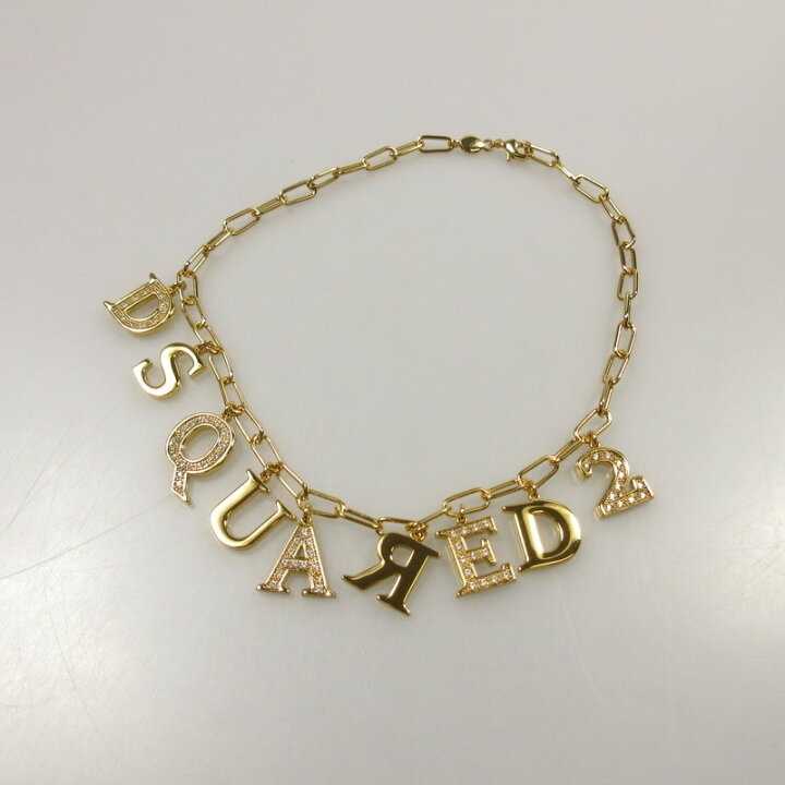 楽天市場】【中古】DSQUARED2 | ディースクエアード Logo Chokers 
