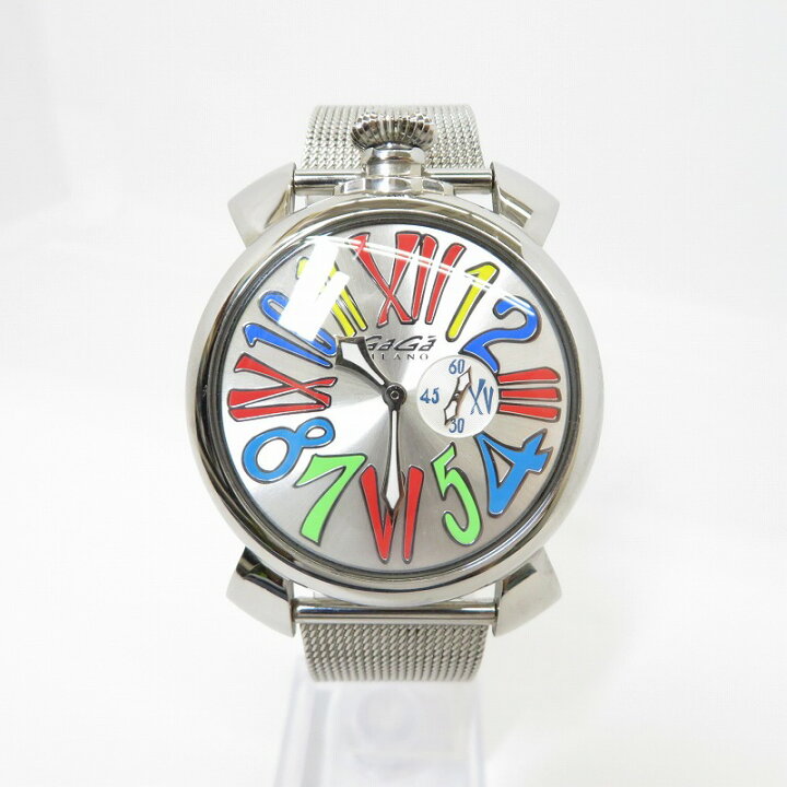 楽天市場】【中古】GaGaMILANO | ガガミラノ マヌアーレ 46 腕時計 