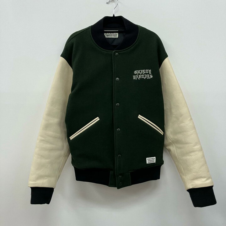 楽天市場】【中古】WACKOMARIA | ワコマリア LEATHER VARSITY JACKET 