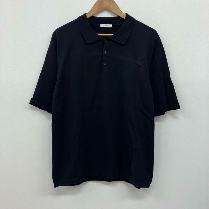 楽天市場】【中古】ATON | エイトン FRESCA KNIT CREW POLO KNIT 