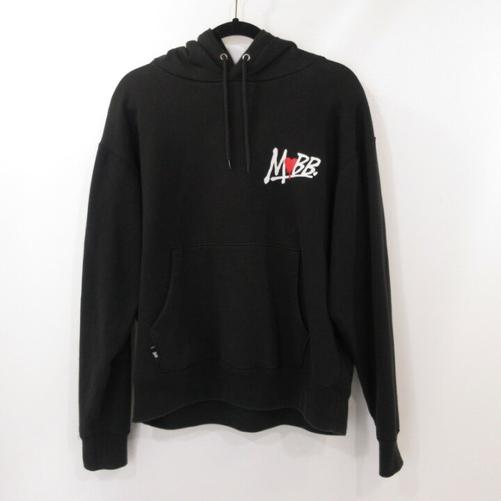 楽天市場】【中古】MOBB | モブ HEART DRIP HOODIE パーカー ブラック 