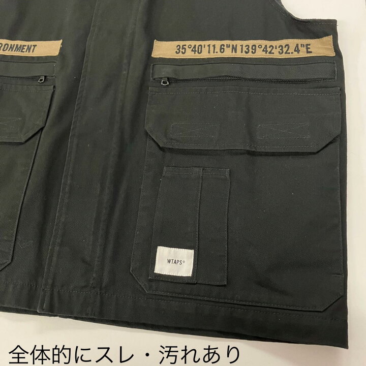楽天市場】【中古】W)TAPS | ダブルタップス REP/VEST/COTTON.TWILL 
