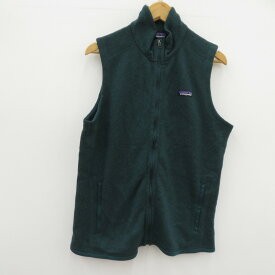 【中古】patagonia | パタゴニア Better Sweater Vest ベスト 25887FA19 グリーン サイズ：XL【瀬戸大橋店】
