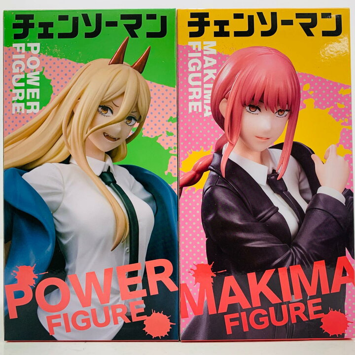 楽天市場】【中古】 チェンソーマン フィギュア パワー＆マキマ 2体 