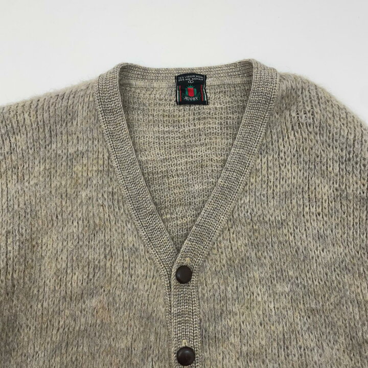 楽天市場】【中古】VINTAGE | ビンテージ 単色 モヘアカーディガン 