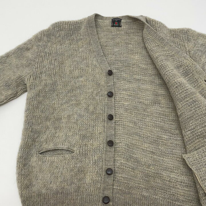 楽天市場】【中古】VINTAGE | ビンテージ 単色 モヘアカーディガン 