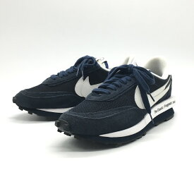 【中古】NIKE | ナイキ LDWAFFLE/FRAGMENT DESIGN/SACAI スニーカー DH2684-400 ネイビー 26.5cm【倉吉店】