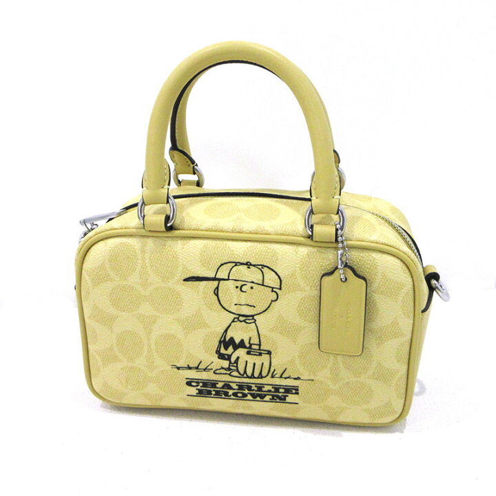 楽天市場】【中古】COACH | コーチ シグネチャー PEANUTSコラボ 