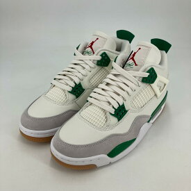 【中古】NIKE AIR JORDAN | ナイキ　エアー　ジョーダン Nike SB × Air Jordan 4 Retro SP スニーカー DR5415-103 グリーン 27cm【イオン広店】
